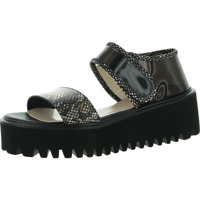 Полностью черные женские босоножки Clear & Easy черного цвета на плоской подошве 36,5 среднего размера (B,M) BHFO 9800