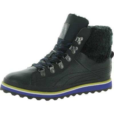 

Женские зимние ботинки Puma City, черные зимние и зимние ботинки 7,5, средние (B,M) BHFO 2447, Черный, City Snow Boot