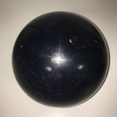 USED 15# Ebonite Mission Unknown Reactive Resin Bowling Ball - 4 3/4