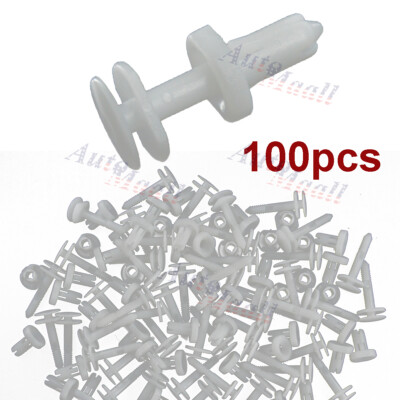 100pcs Door Trim Panel Retainer Clips for Chevy GMC C1500 C2500 C3500 Suburban