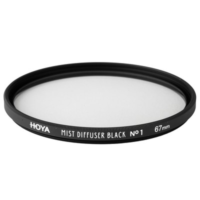 Hoya 67mm Mist Diffuser Black No. 1 Glass Filter #S-67MDBK-10