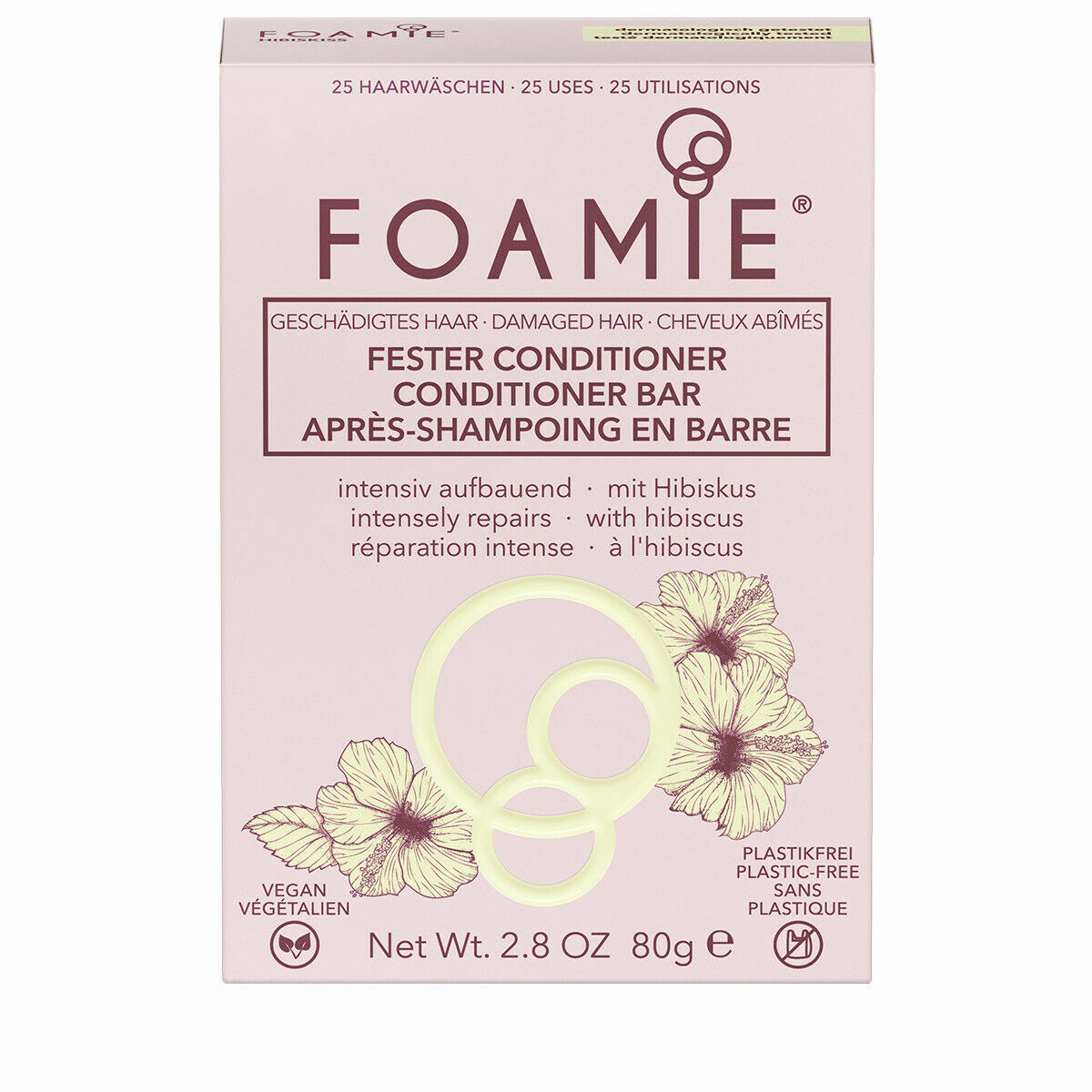 Foamie Shampoo Conditioner Natural Soap Bars  Made in Germany 2.8 oz. CHOOSE