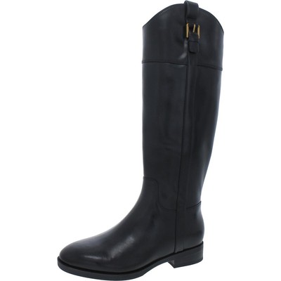 Высокие сапоги до колена для верховой езды из натуральной кожи Phillipa Womens BHFO 7973