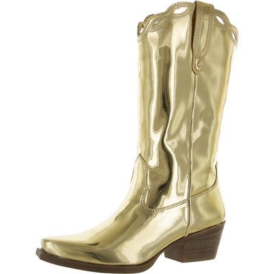 

Circus by Sam Edelman Женские ботинки Jill Gold Cowboy, Western Boots 8 Medium (B,M) 9768, Золотой, Jill
