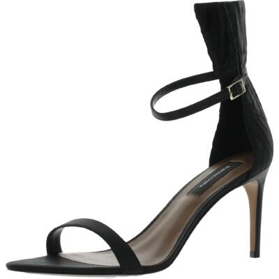 

BCBGMAXAZRIA Женские черные модельные сандалии Tara 10, средний (B,M) BHFO 5286, Black satin