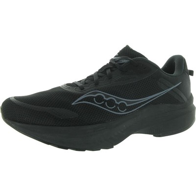 Saucony Mens AXON 3 Black Running & Training Shoes Shoes 14 Medium (D) BHFO 5863