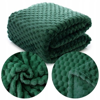 Cristian Microfibre Embossed Bedspread Blanket 200x220cm Soft Cosy Warm Throw