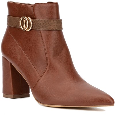 Женские ботильоны Elisabeth из искусственной кожи New York & Company, BHFO 6660