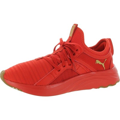 

Puma Womens SOFTRIDE SOPHIA Спортивная и тренировочная обувь Кроссовки BHFO 6410, High risk red/gold, SOFTRIDE SOPHIA