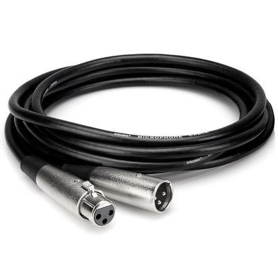 Микрофонный кабель Hosa Technology с 3-контактным разъемом XLR для подключения к 3-контактному разъему XLR для подключения к микрофону, 5 #MCL-105