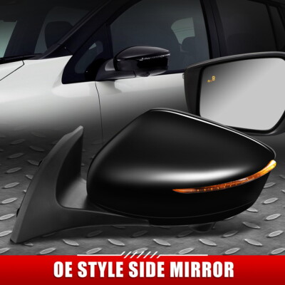 ДЛЯ 18-24 NISSAN LEAF С ЭЛЕКТРОПРИВОДОМ + ОБОГРЕВОМ + УКАЗАТЕЛЬ ПОВОРОТА + КАМЕРА BSD НА ЛЕВОМ БОКОВОМ ЗЕРКАЛЕ