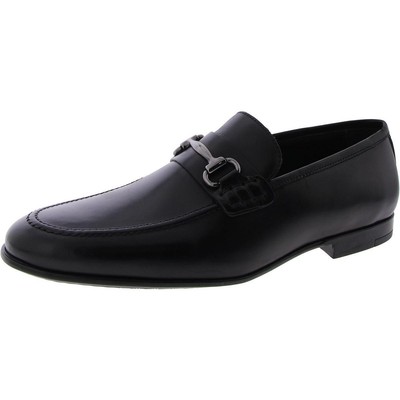 В придачу Нью-Йоркские мужские черные мокасины Agostino 8 Medium (D) BHFO 4733