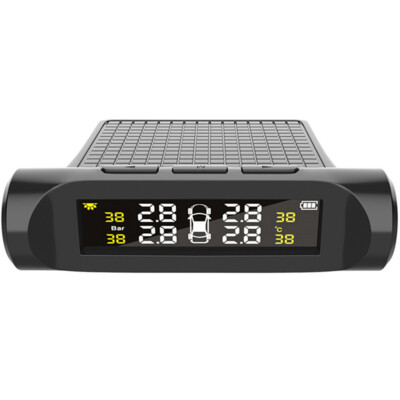 4 External Sensor Car TPMS Tire Pressure Temp Monitor System LCD Digital Display