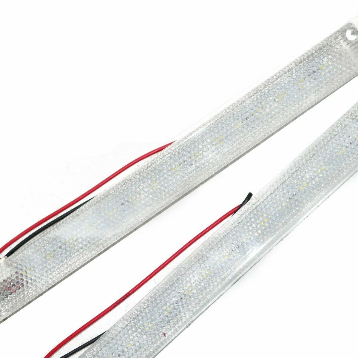 2x Roof Ceiling Interior Bright Light Lamp 12v 6 Led For Van Jeeps Tuk Tuk 