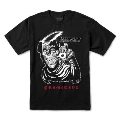 Футболка Primitive x Creepshow Eye Catcher с коротким рукавом (черная)