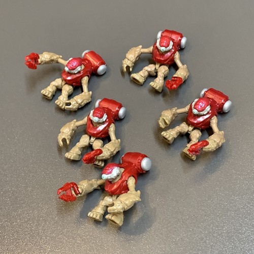 New LOT 5 PCS MEGA Construx BLOKS Grunt BUILDING figure TOYS GIFTS #B