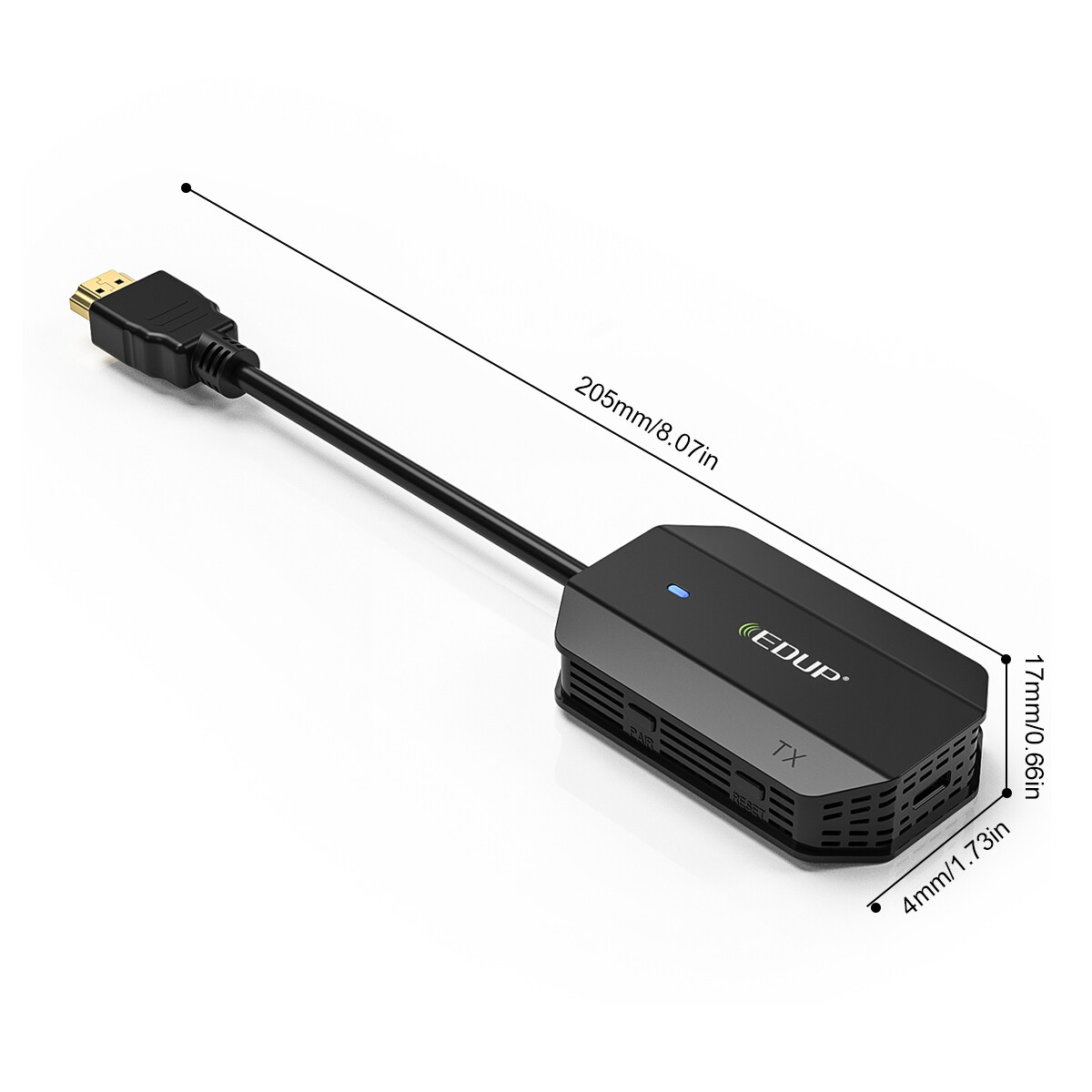 4K 5G HDMI Wireless Extender Video Transmitter & Receiver Kit TV Stick Share 50M