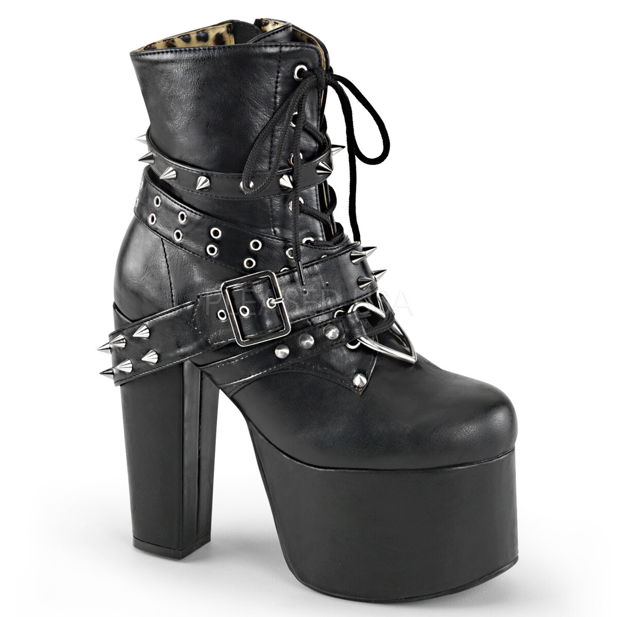DEMONIA DEMONIA DAMEN-PLATFORM BOOTS TORMENT-700 VEGAN