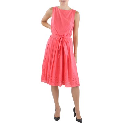 

Женское розовое платье длиной до колена Anne Klein  BHFO 2204, Red pear