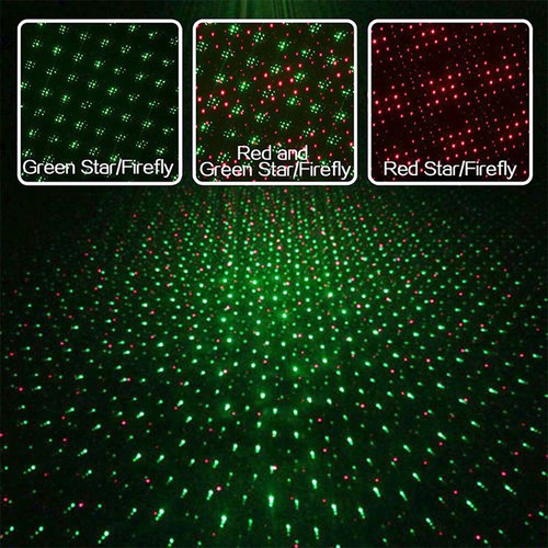 Christmas LED Laser Projector Star Moving Light In/Outdoor Landscape Stage Lamp