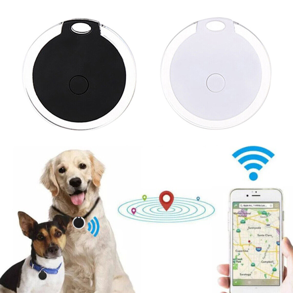 Mini Dog Cat Pet Waterproof GPS Locator Tracker Tracking Anti-Lost Device Tools