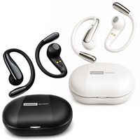 Original Lenovo AC103 Bluetooth Ohrhörer Headset Mikrofon Schwarz und Beige