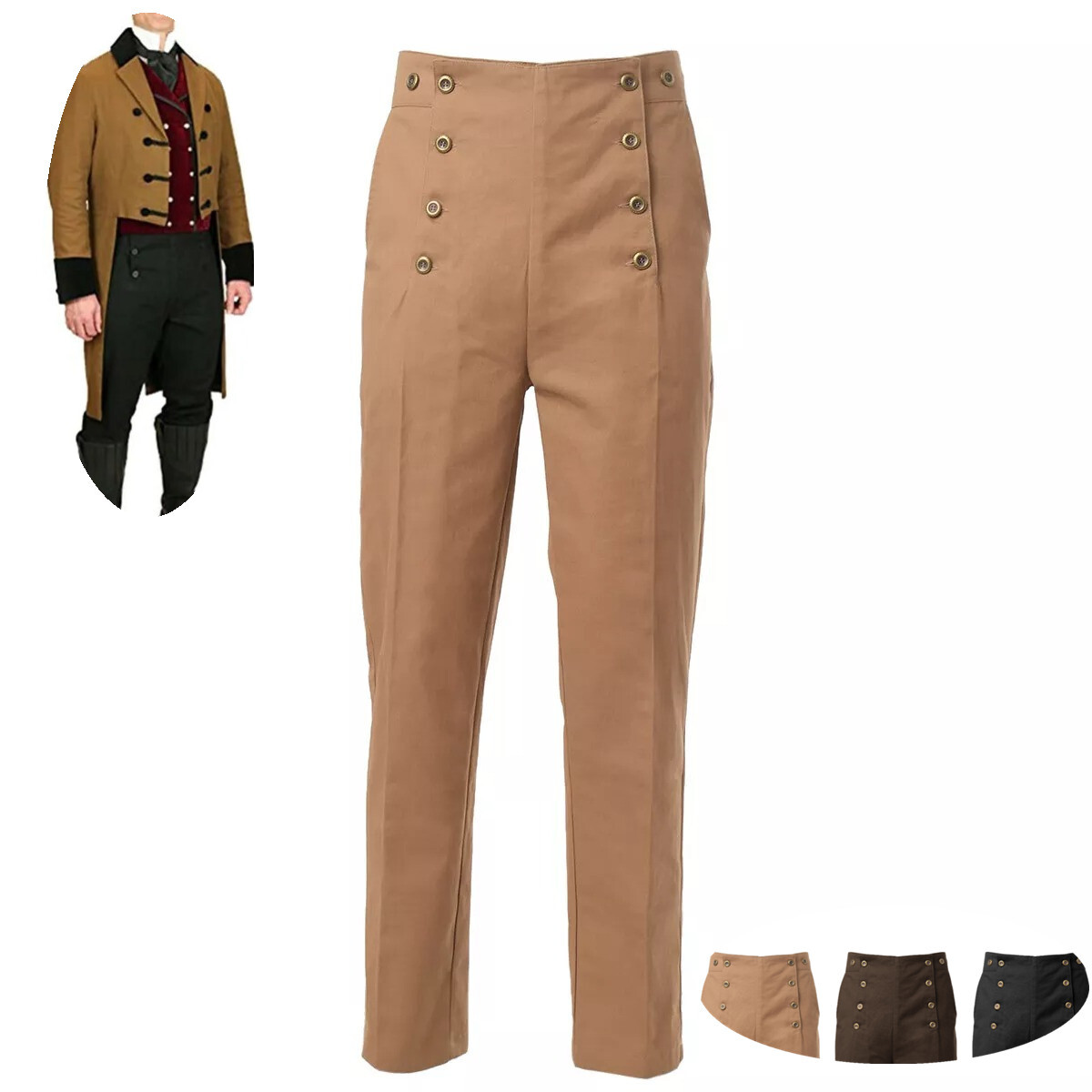 ＜H＞HIGH WAIST SUSPENDERS PANTS 18501185_hi?h=630