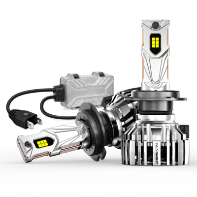 NOVSIGHT H7 LED Headlight Bulbs Kit High Lo Beam 6500K 32000LM White Lamp CANBUS