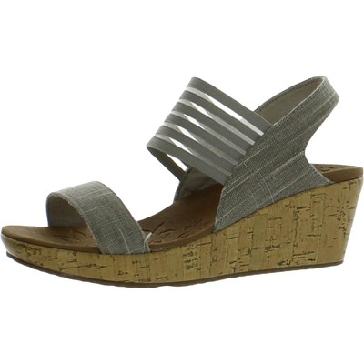 

Женские сандалии на танкетке Skechers Beverlee-Smitten Kitten 6.5 Medium (B,M) BHFO 2071, Taupe, Beverlee-Smitten Kitten