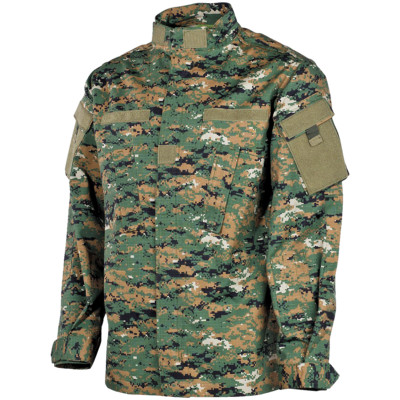 MFH Mens ACU Ripstop Uniform Shirt US Combat Field Jacket
