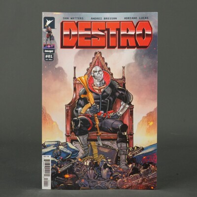 DESTRO #1 Cvr A Image Comics 2024 1A GI JOE 0424IM216 (CA) Bressan + Lucas