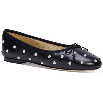 

Женские черные балетки Kate Spade New York Honey Pearls 6, средние (B,M) 3972, Черный