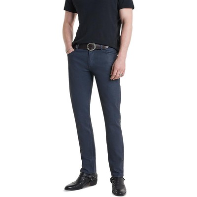 Мужские темно-синие зауженные джинсы средней посадки John Varvatos 32 BHFO 1225