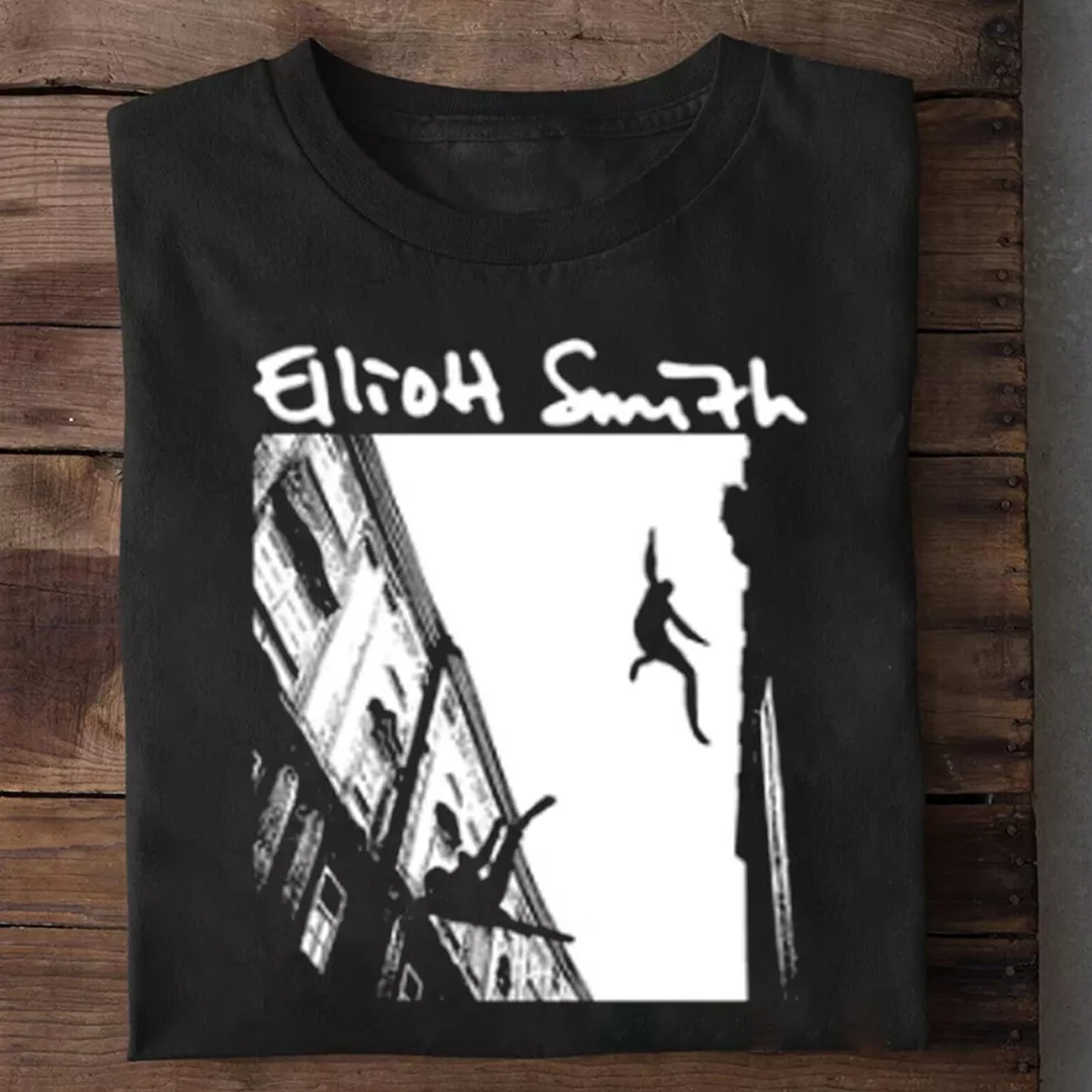 Elliott Smith Tシャツ Lサイズ Elliott Smith VTG black T-shirt short sleeve all sizes S to