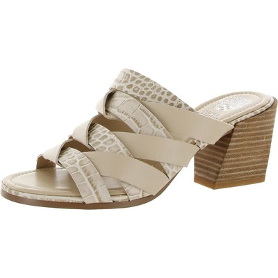 Женские туфли Vince Camuto Deljesta Taupe на блочном каблуке 7 Medium (B,M) BHFO 3581