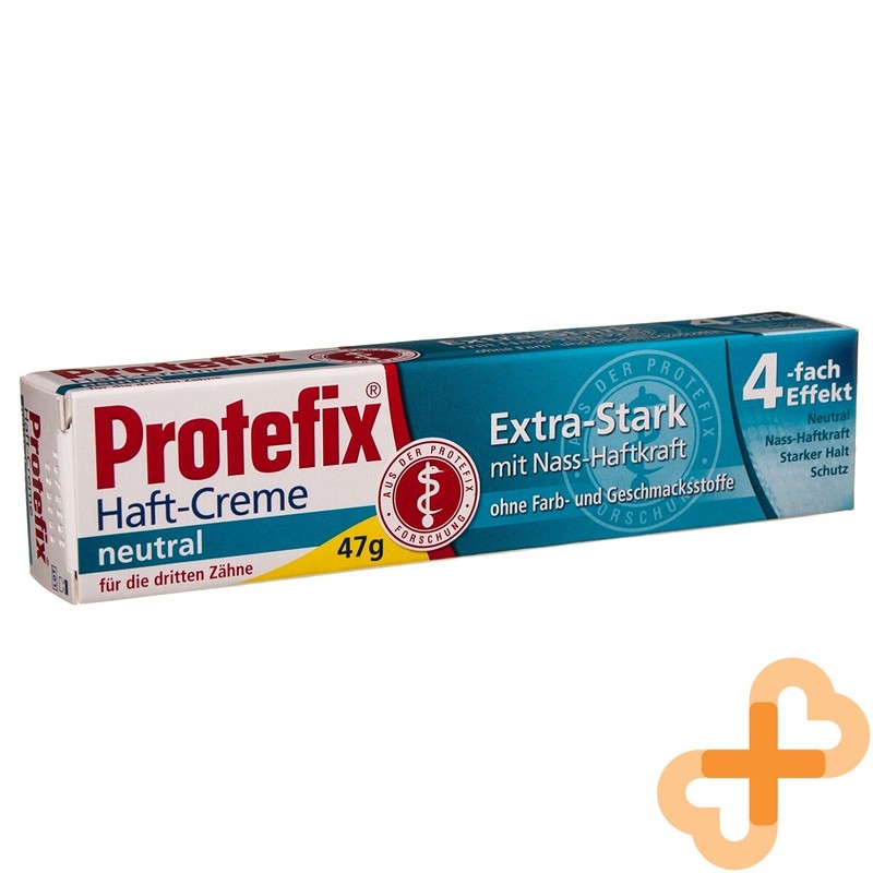 Protefix Haft-Creme Neutral CrÃ¨Me De Fixation Pour ProthÃ¨Ses Dentaires 47 G