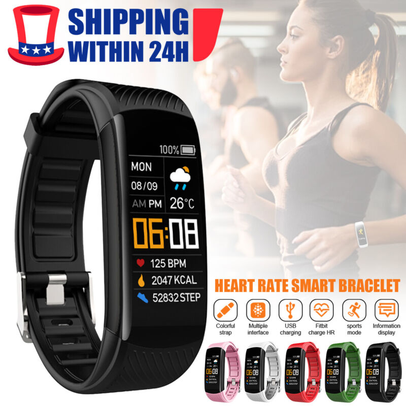 2024 NEW Fit@bit Smart Watch Activity Tracker Fitness Watches Heart