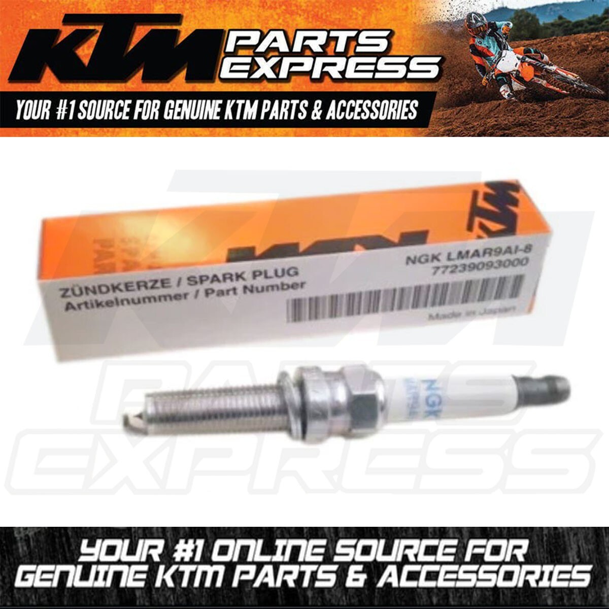 【southpeak】 NEW OEM KTM HUSQVARA SPARKPLUG 150 EXC XCW 2020 - 2023 TE
