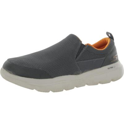 

Мужские кроссовки Skechers Go Walk Evolution ультра-безупречные серые прогулочные туфли BHFO 0390, Charcoal/orange