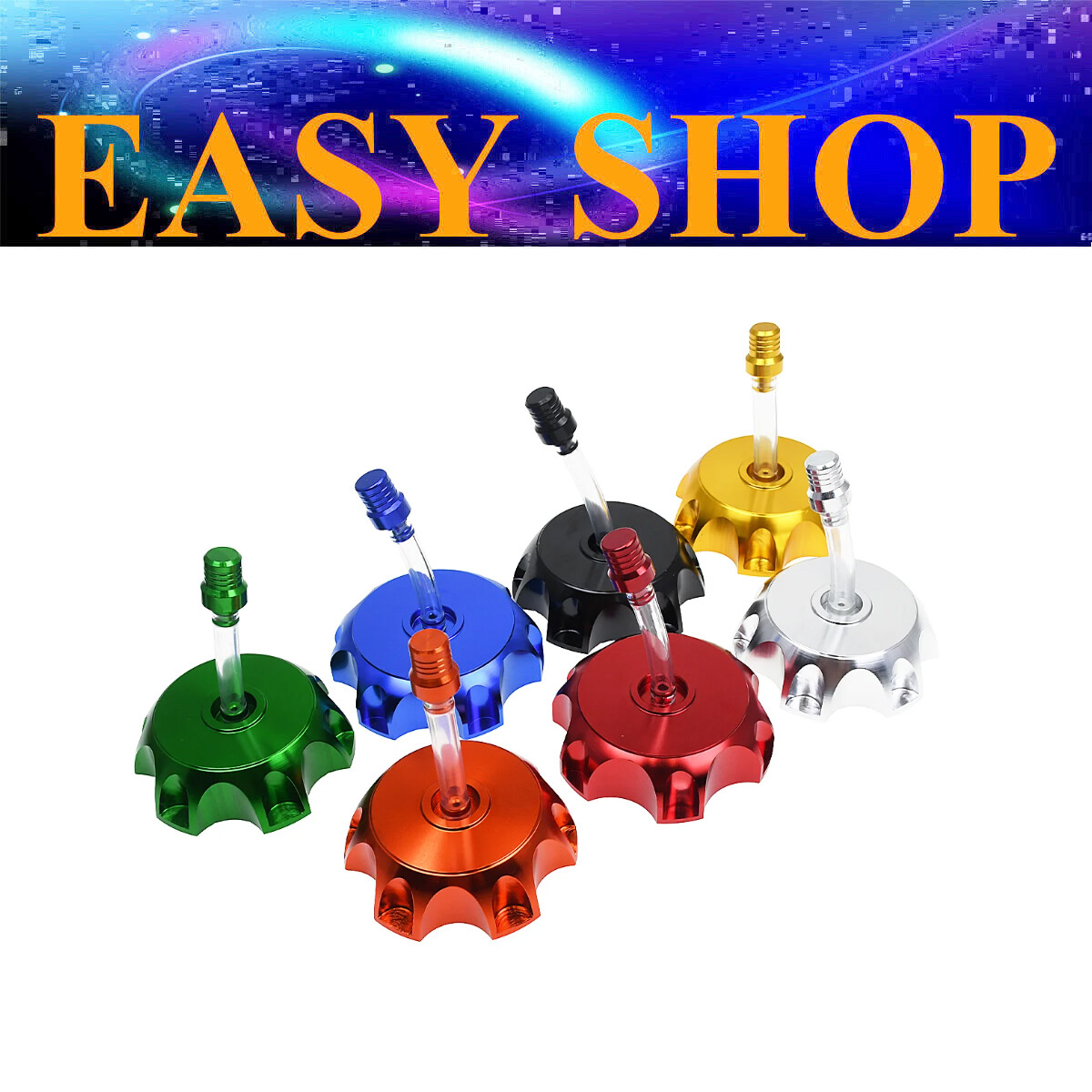 52mm CNC Gas Fuel Petrol Tank Cap Breather 50cc 110cc 125cc PIT Pro Dirt Bike