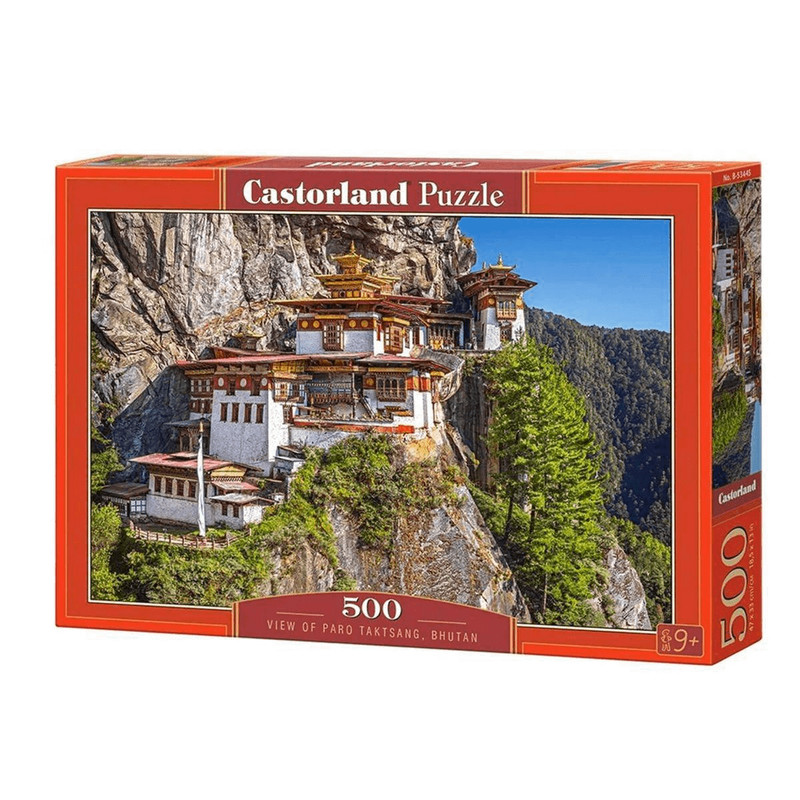 Puzzle 500 PiÃ¨Ces : Vue De Paro Taktsang, Bhoutan- B-53445