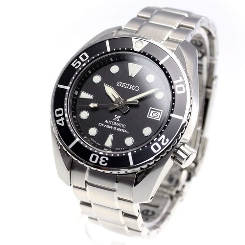 Pre-owned Seiko Prospex Sbdc083 Sumo Scuba Diver Mechanical Automatic Men's Watch