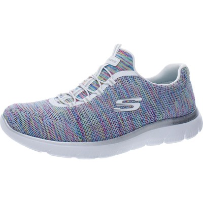 

Женские кроссовки Skechers Forever Glowing White Slip-On 6.5 Medium (B,M) 4207, White/multi