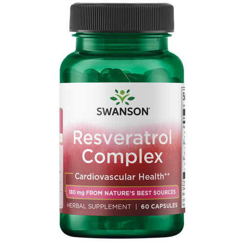 Swanson Resveratrol Complex 180 мг 60 капсул