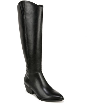 Женские черные сапоги до колена LifeStride Reese 9 Medium (B,M) BHFO 6332