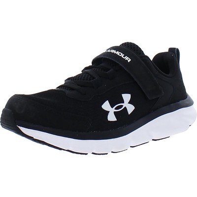 

Чёрно-белые слипоны для мальчиков Under Armour Shoes 3 Medium (D) Little Kid BHFO 2119, Black/white, 3024835