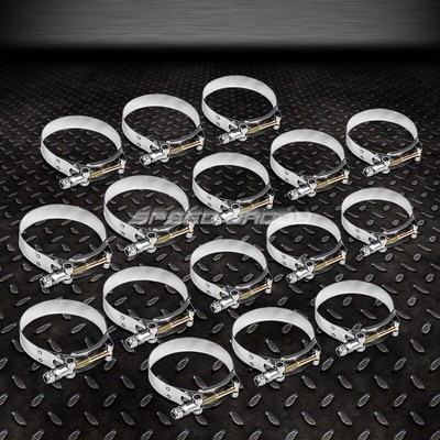 СИЛИКОНОВЫЕ Т-ОБРАЗНЫЕ ЗАЖИМЫ ПРОМЕЖУТОЧНОГО ОХЛАДИТЕЛЯ ТУРБОЗАБОРНИКА ИЗ НЕРЖАВЕЮЩЕЙ СТАЛИ С ЦИНКОВЫМ ПОКРЫТИЕМ 16X2,75 Мм