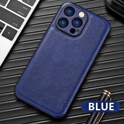 Shockproof Leather Ultra Slim Case Cover For iPhone 15 14 Pro Max 13 12 11 XS XR
