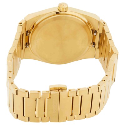 Pre-owned Tissot Prx Quartz Champagne Dial Unisex Watch T1372103302100