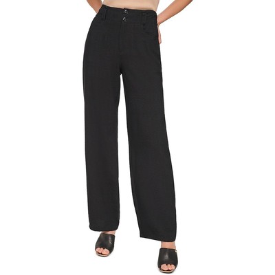 Женские повседневные брюки со средней посадкой DKNY BHFO 1820, укороченные на каждый день